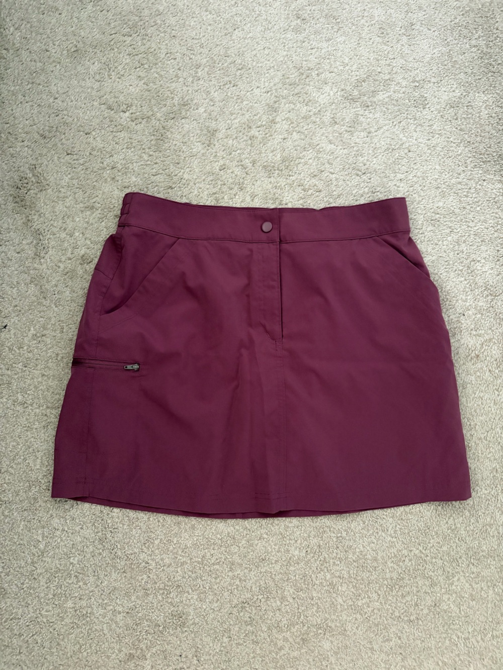 32 Degrees Women's Maroon Active Skort